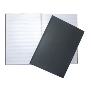 Hard-Wearing Casebound Feint-Ruled A4 Notebook