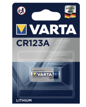 Varta CR123A Professional Lithium Primary Battery