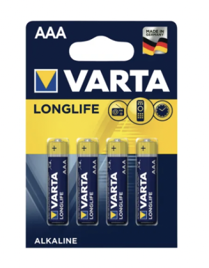 Varta Longlife AAA Battery (Pack of 4)