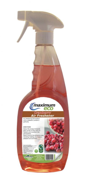 Maximum Eco Cranberry Air Freshener 6 x 750ml