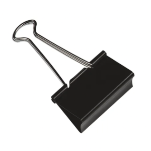 Q-Connect Foldback Clip 19mm Black (Pack of 10)