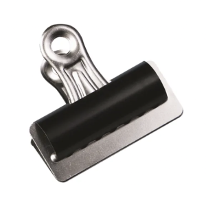 Q-Connect Grip Clip 25mm Black (Pack of 10)