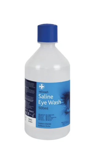 Reliance Medical Reliwash Saline Eye Wash 500ml 