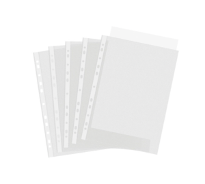 Clear Punched Pockets 40 Micron