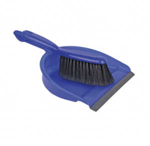 Dustpan and Brush Set Blue
