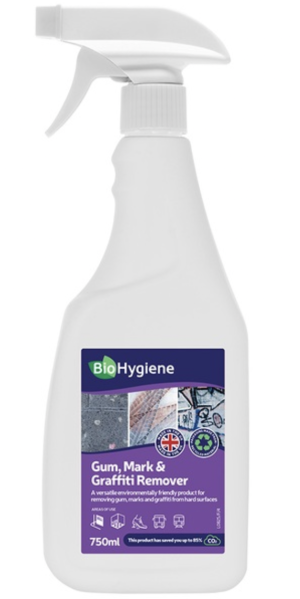 BioHygiene Gum, Mark & Graffiti Remover RTU 750ML