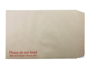 C4 Envelopes Board Back Peel and Seal 115gsm Manilla (Pack of 125)