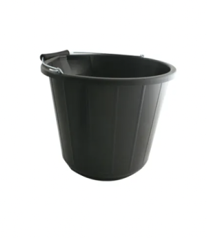 Heavy Duty Bucket 15 Litre Black