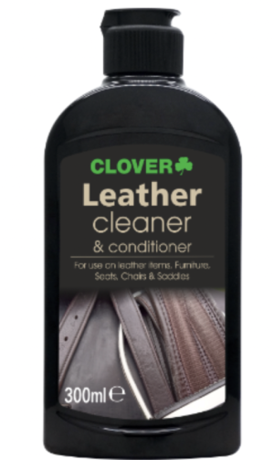 CLOVER LEATHER CLEANER 300ML PK 6
