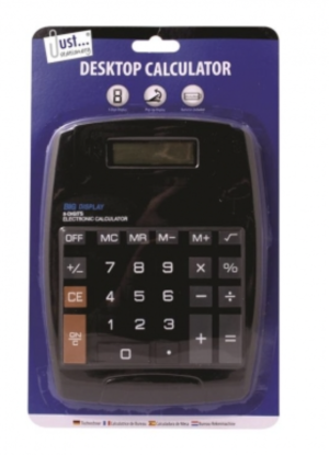 Q-Connect Semi-Desktop 10-Digit Calculator