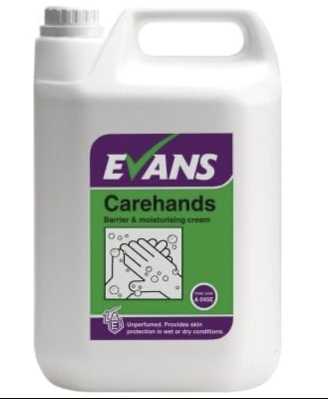 Evans Carehands Barrier and Moisturising Cream 2 x 5ltr