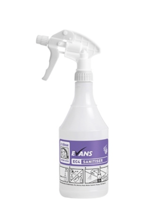 Refill spray bottles for Evans EC4 6 pack