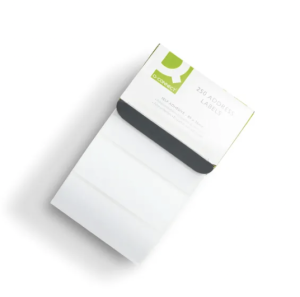 Q-Connect Address Label Roll Self Adhesive 89x36mm White (Pack of 250)