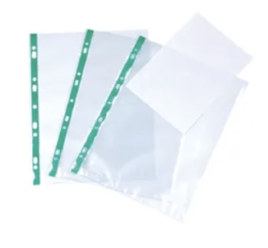 Clear Punched Pockets 40 Micron