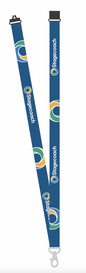 Stagecoach Lanyard
