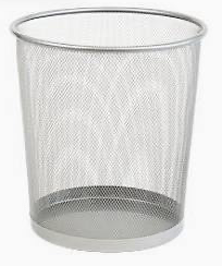 Mesh Metal Waste Bin