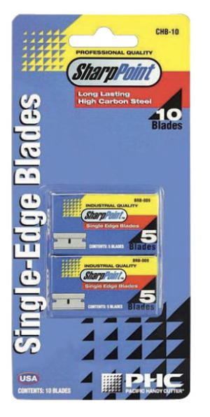 REPLACEMENT BLADES FOR POCKET SAFETY SCRAPER - PK 10