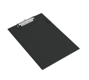 Rapesco Standard Clipboard PVC  A4 Black