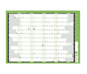 Year Planner Mounted 2024