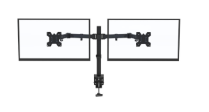 Twin Arm Desk Mount Monitor Stand 13”-27” Screen