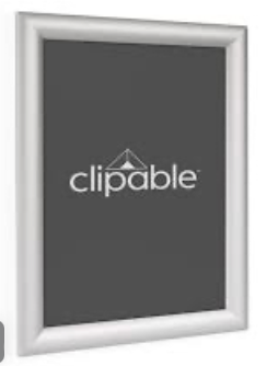 Silver Snap Frame 25mm Frame A4