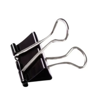 Foldback Clip 42mm Black (Pack of 10)