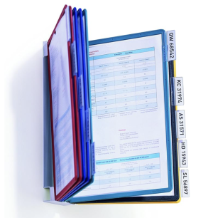 Durable VARIO Display 10 Panel Wall Unit