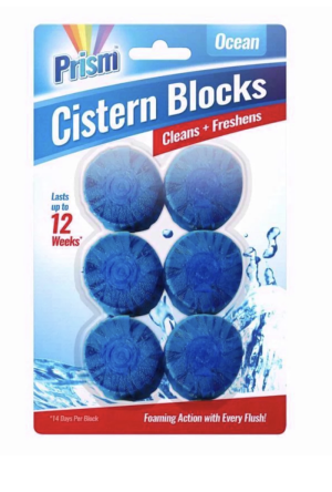 Blue Cistern Flush Block 3 x 6pk