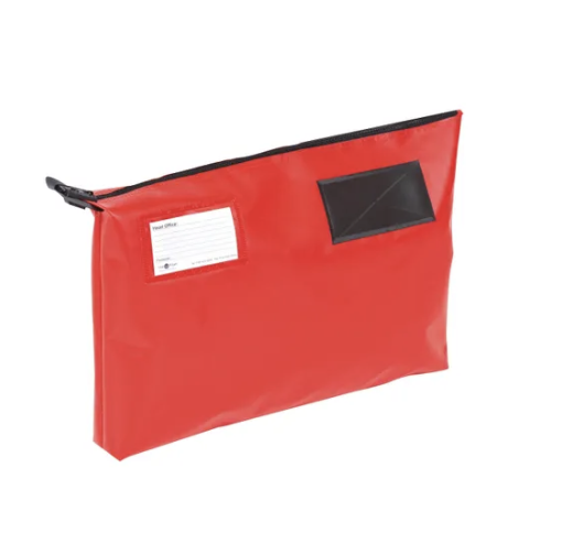 GoSecure Mailing Pouch 470x336mm Red