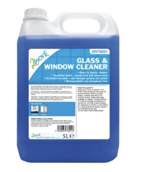 2Work Glass and Window Cleaner 5 Litre