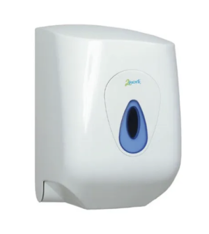2Work Lockable Centrefeed Hand Towel Dispenser White