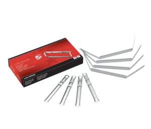 5 Star Office 2Piece Filing Clip Capacity 51mm Metal (Pack of 50)